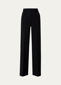 Akris puntoChiaro Signature Jersey Pants