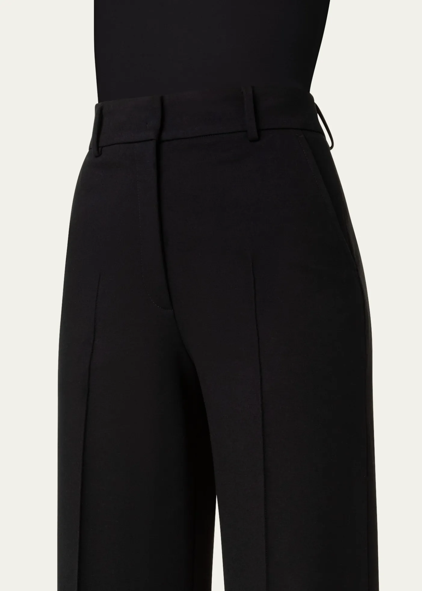 Akris puntoChiaro Signature Jersey Pants