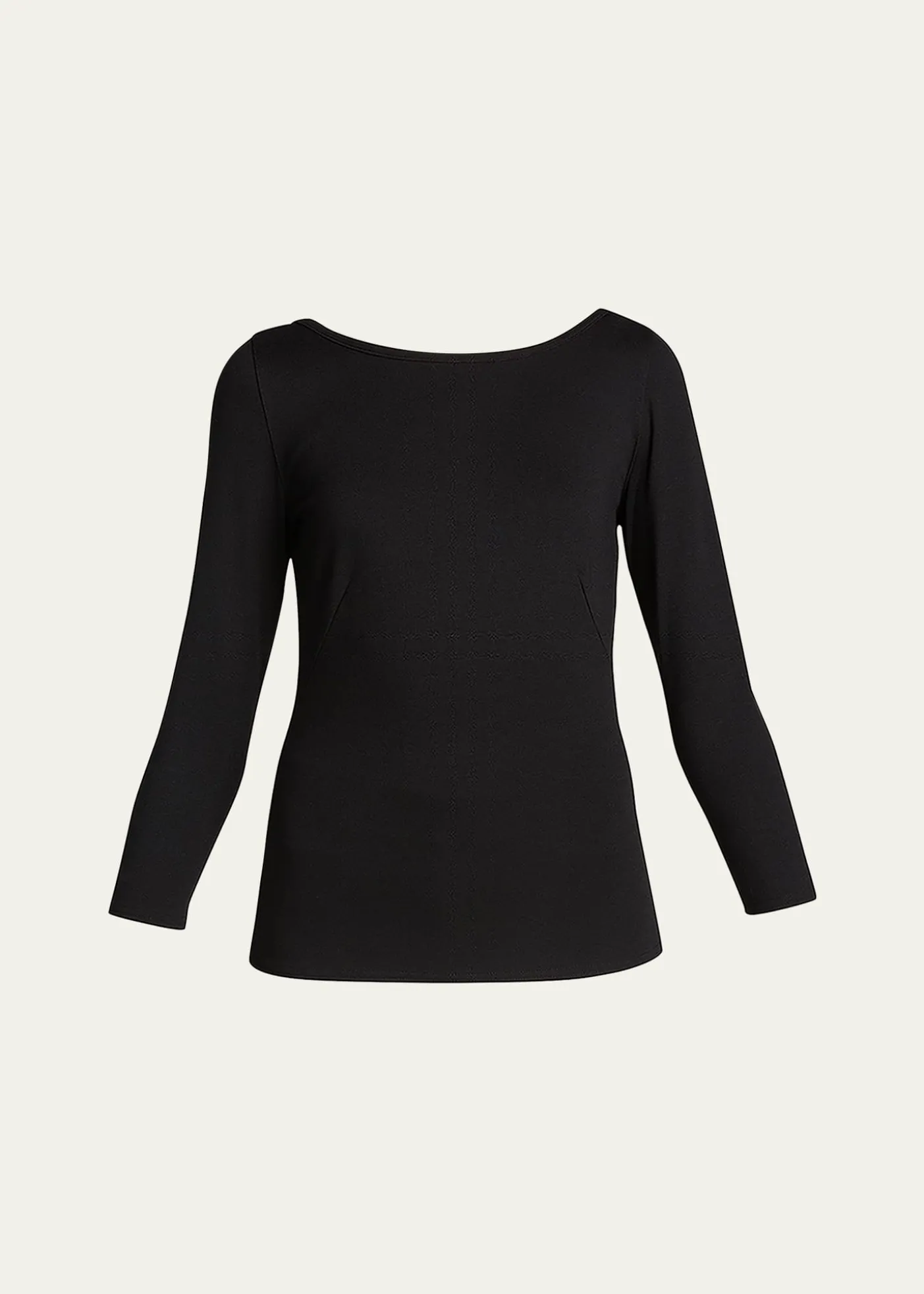 Akris puntoThree-Quarter-Sleeve Jersey Top