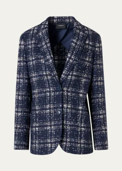 AkrisWool-Viscose Tweed Kora Jacket