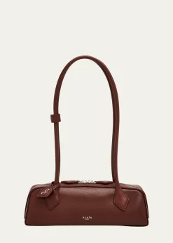 ALAIALe Teckel Small Shoulder Bag in Leather