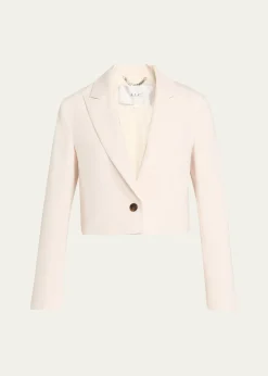 A.L.C.Cam Cropped Single-Breasted Jacket