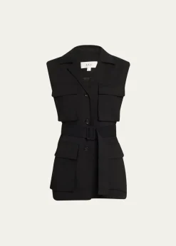 A.L.C.Cameron Belted Utility Vest