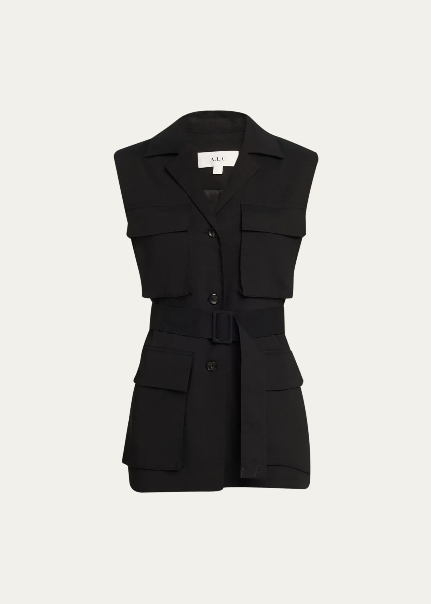 A.L.C.Cameron Belted Utility Vest