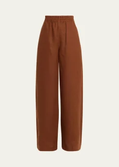 A.L.C.Tyler Wide-Leg Linen Pants