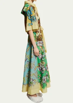 ALEMAISJerry Maxi Shirtdress