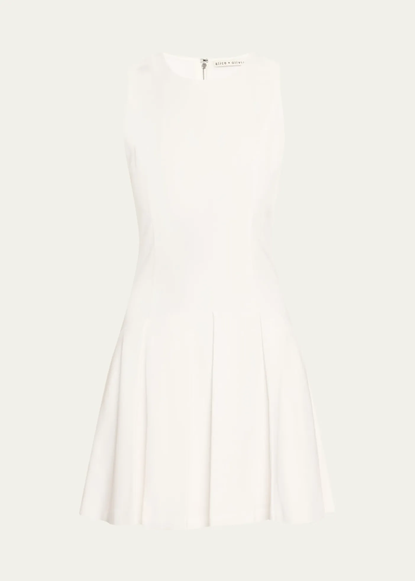 ALICE + OLIVIAAdley Drop-Waist Mini Dress