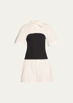 Anna QuanKali Combo Mini Dress