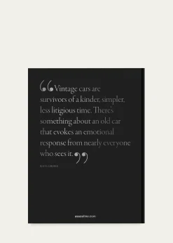 Assouline"Vintage Cars (2nd Edition)" Book with Introduction by Ken Gross