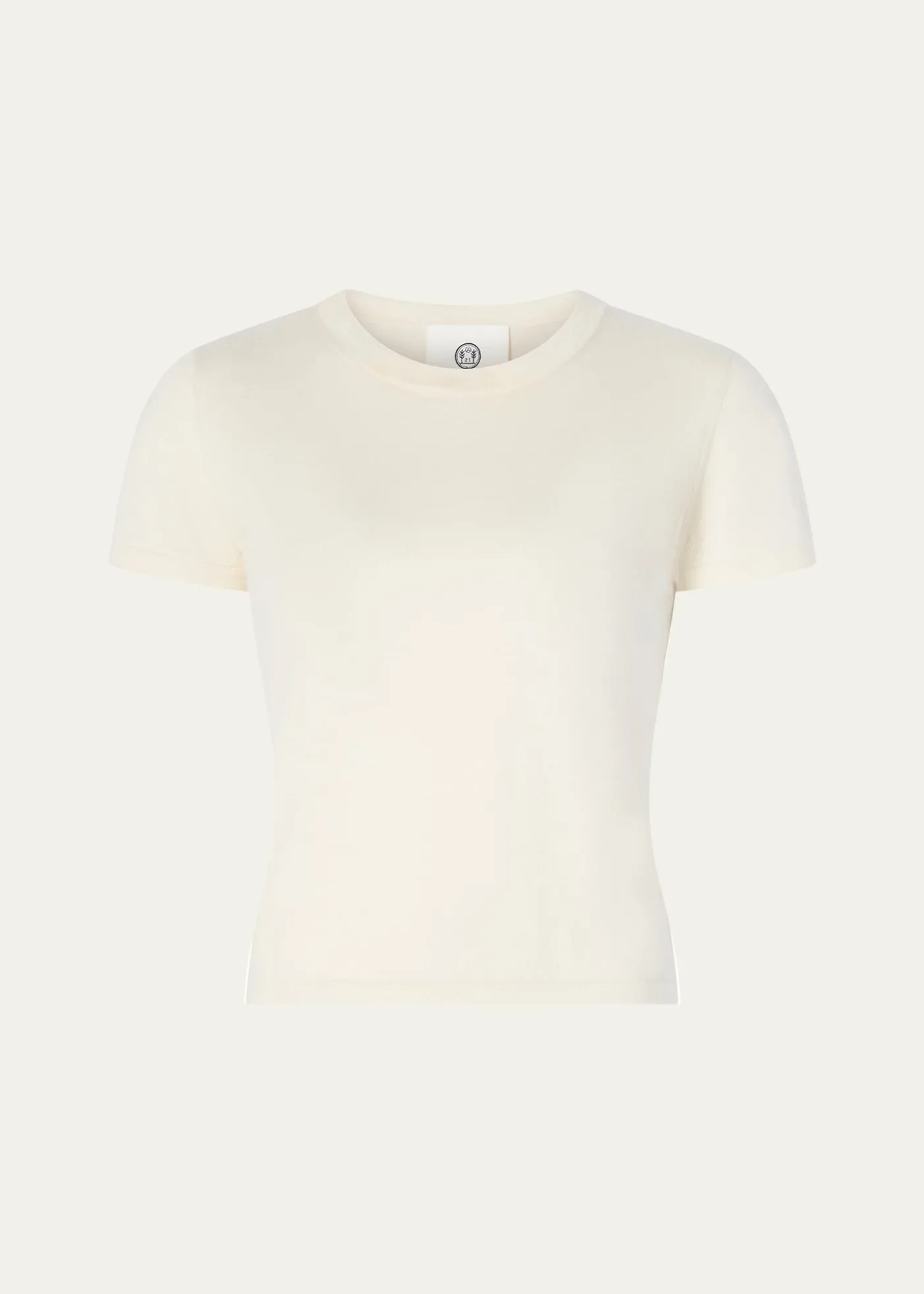 AtterseeCashmere-Silk Short-Sleeve Tee