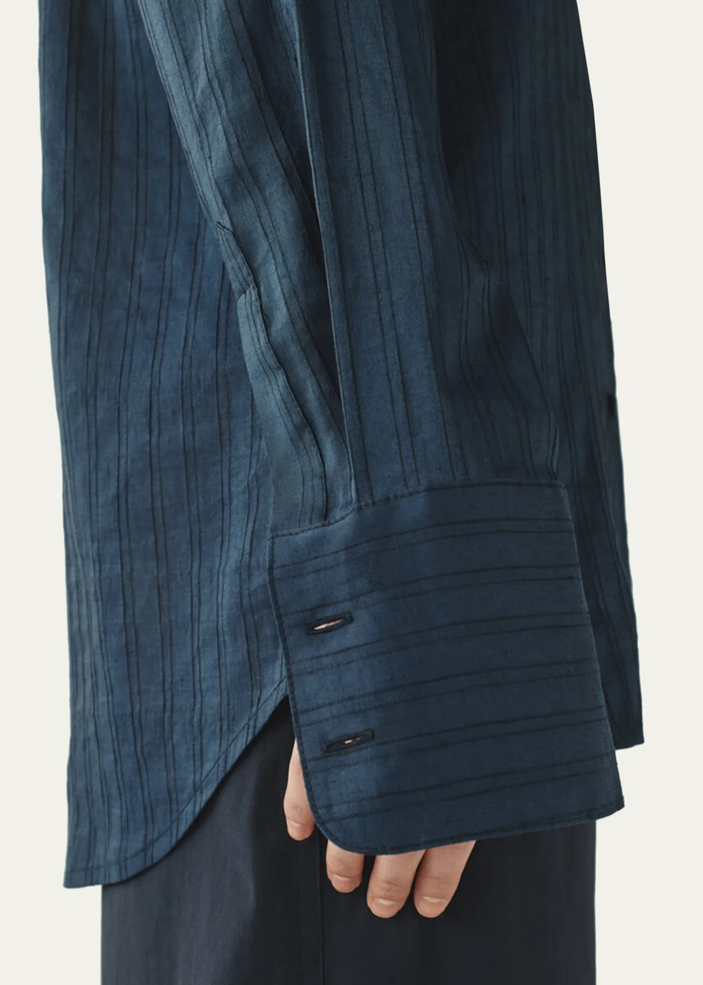 AtterseeThe Everyday Striped Linen Button-Down Shirt