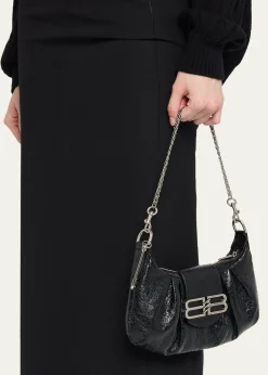 BalenciagaPamela Small Arena Leather Shoulder Bag