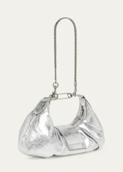 BalenciagaPamela Small Metallic Leather Shoulder Bag