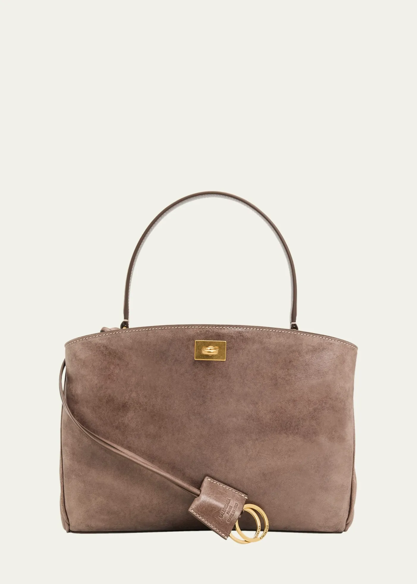 BalenciagaRodeo Leather Top-Handle Bag