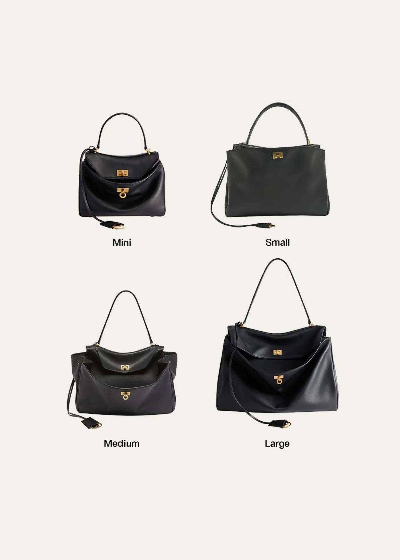 BalenciagaRodeo Mini Leather Top-Handle Bag
