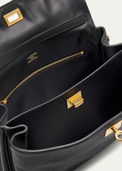 BalenciagaRodeo Small Grained Leather Top-Handle Bag
