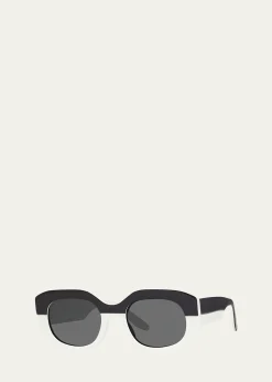 Barton PerreiraSueno Acetate Rectangle Sunglasses