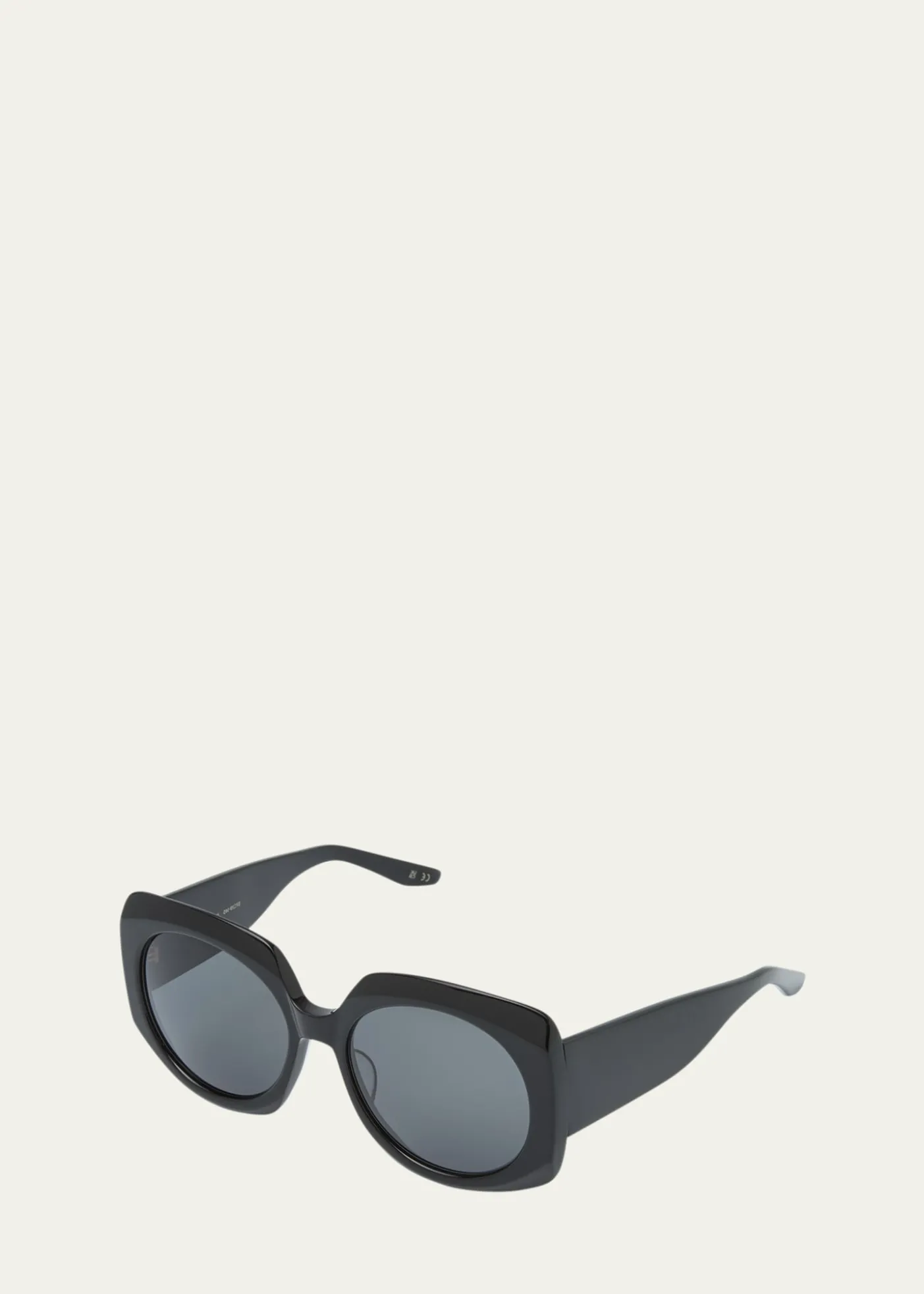 Barton Perreirax Sarah Hoover Delia Acetate Square Sunglasses
