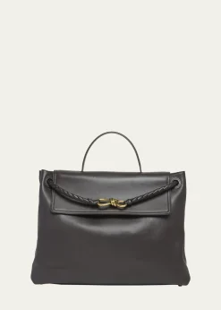 Bottega VenetaCiao Ciao Large Leather Top-Handle Bag