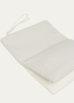 Bottega VenetaFolded Nappa Leather Clutch Bag
