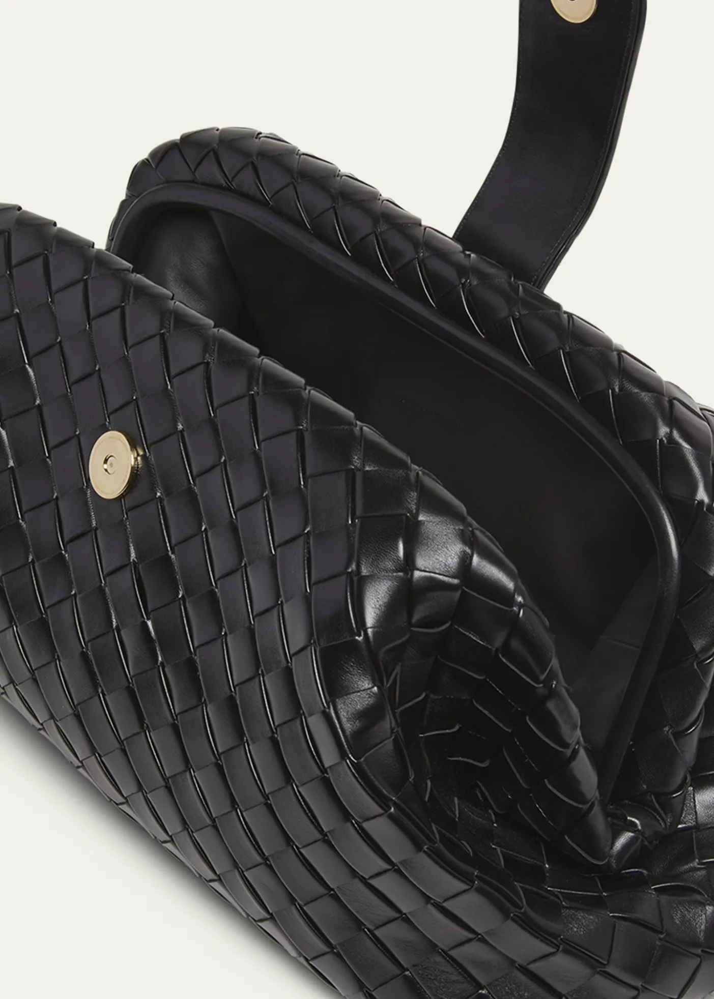 Bottega VenetaMaxi Lauren 1980 Leather Clutch Bag