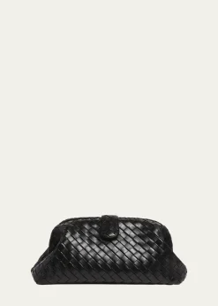 Bottega VenetaMaxi Lauren 1980 Leather Clutch Bag