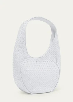 Bottega VenetaOvetto Oval Leather Shoulder Bag