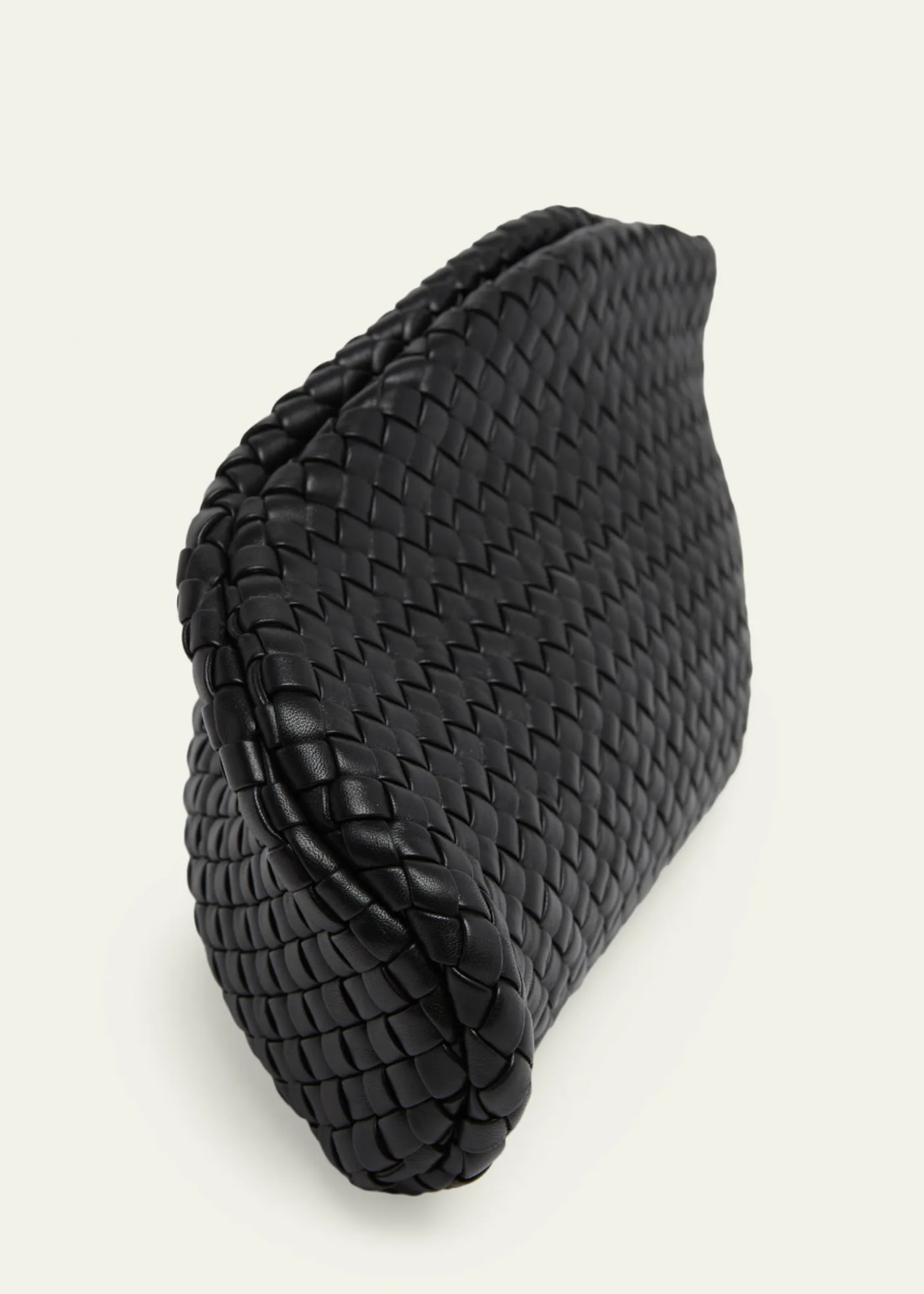 Bottega VenetaPadded Leather Sculptural Clutch Bag