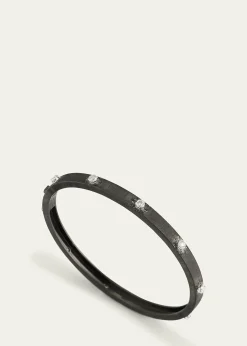 BuccellatiMacri Classica Bangle, Black Gold, 5mm