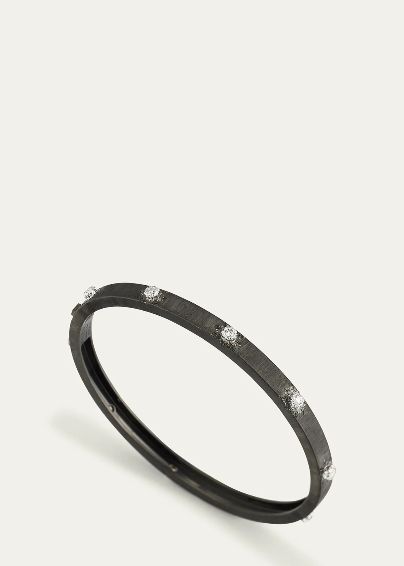 BuccellatiMacri Classica Bangle, Black Gold, 5mm