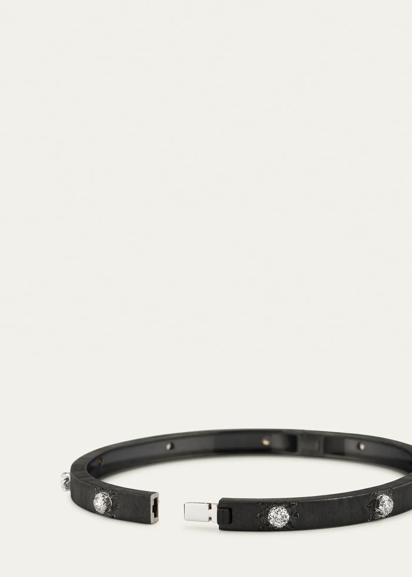 BuccellatiMacri Classica Bangle, Black Gold, 5mm