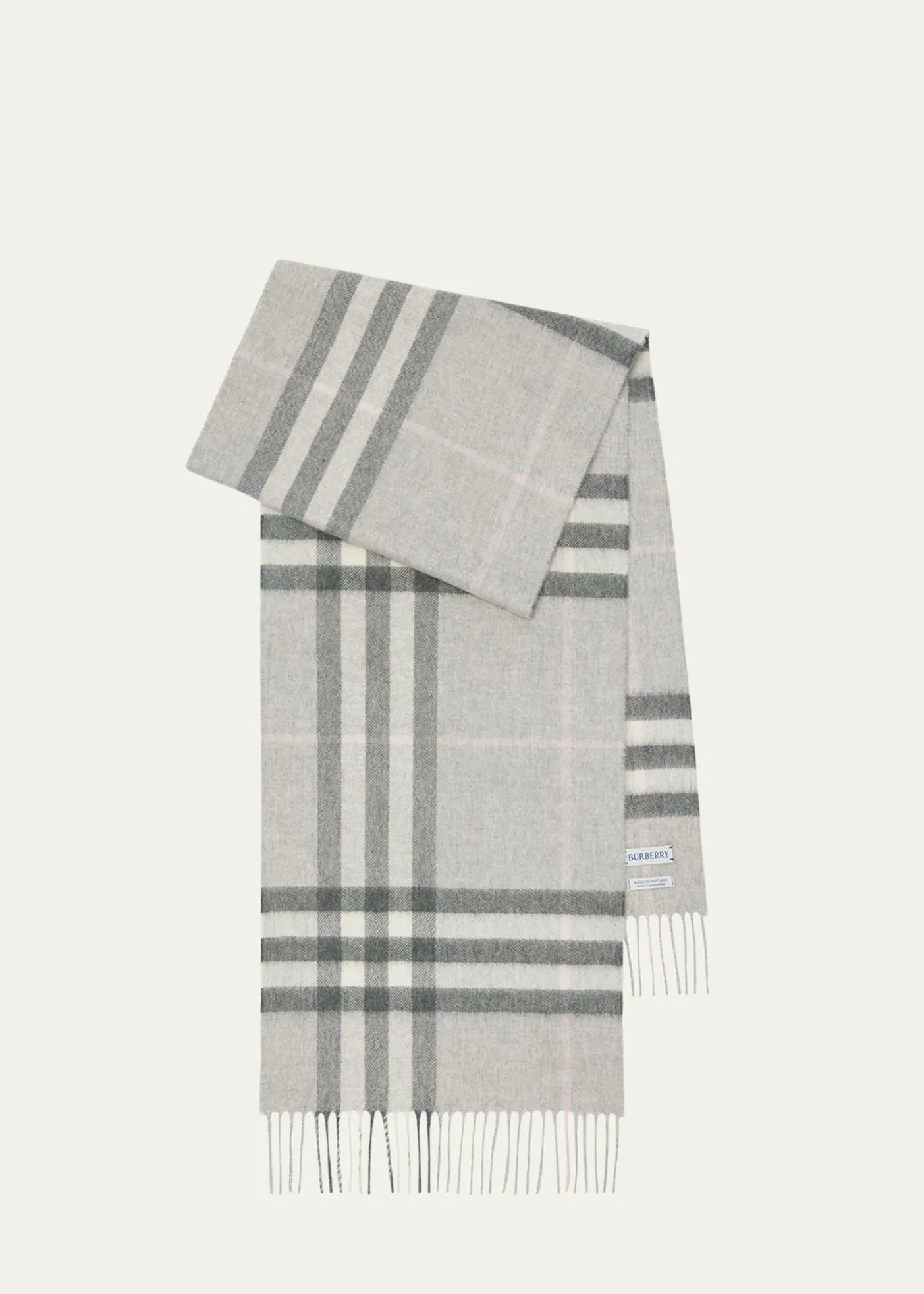 BurberryGiant Check Cashmere Scarf