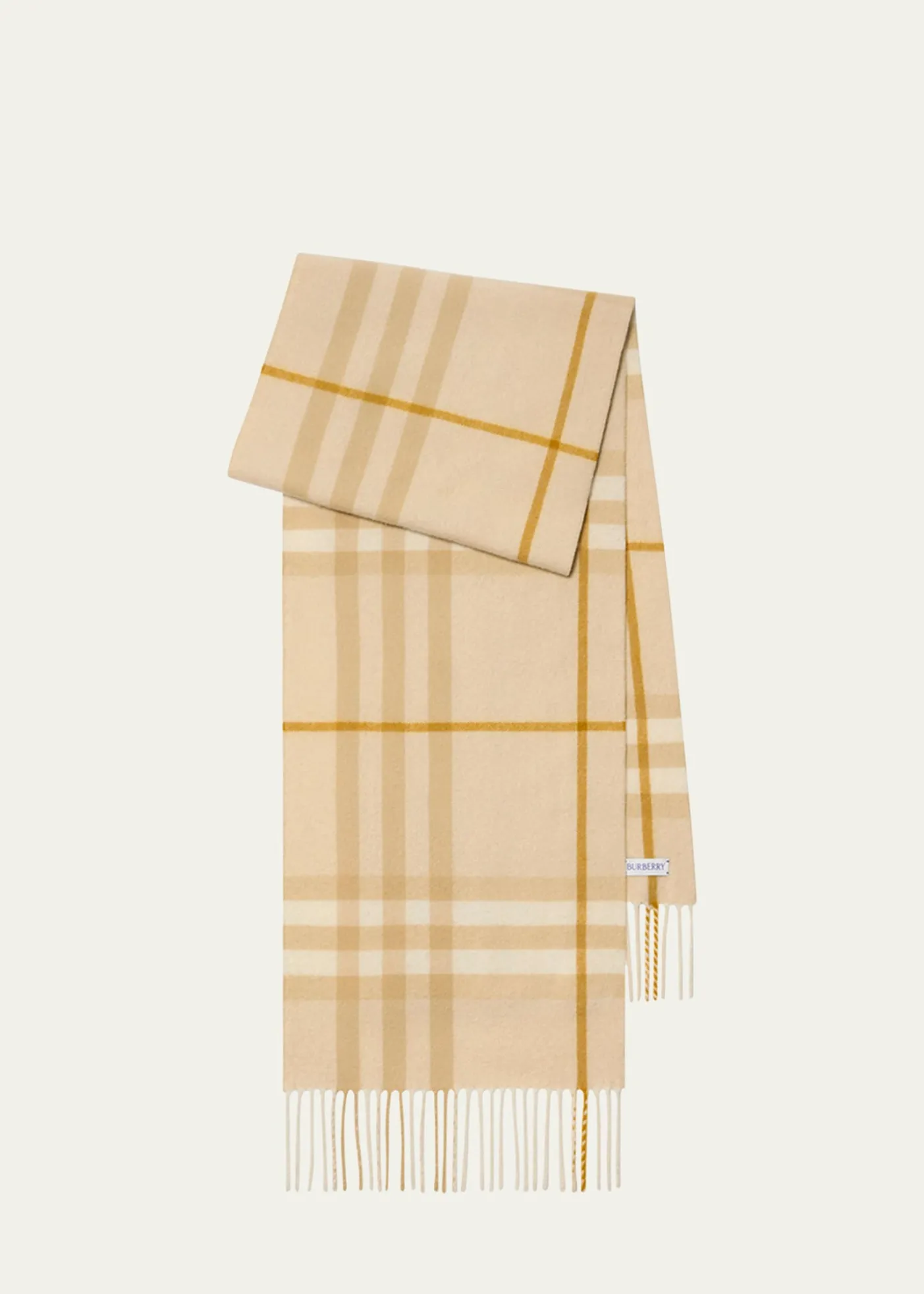 BurberryGiant Check Cashmere Scarf
