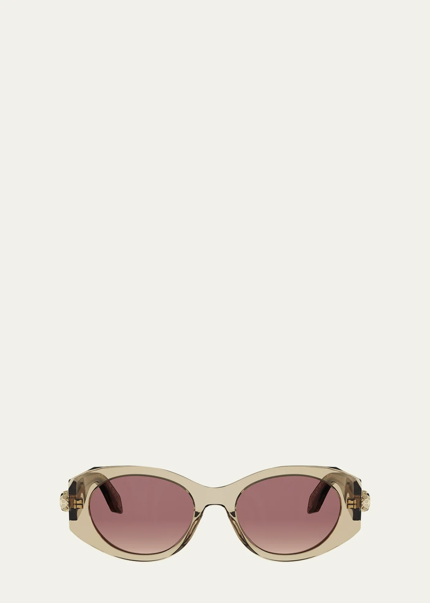 BVLGARISerpenti Forever 52mm Oval Sunglasses