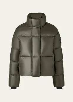 Canada GooseCypress Cropped Puffer Black Label