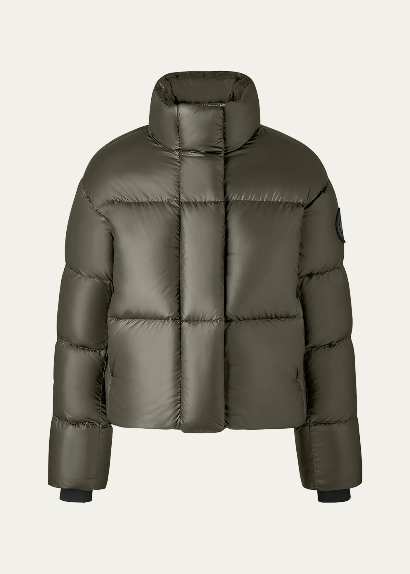 Canada GooseCypress Cropped Puffer Black Label
