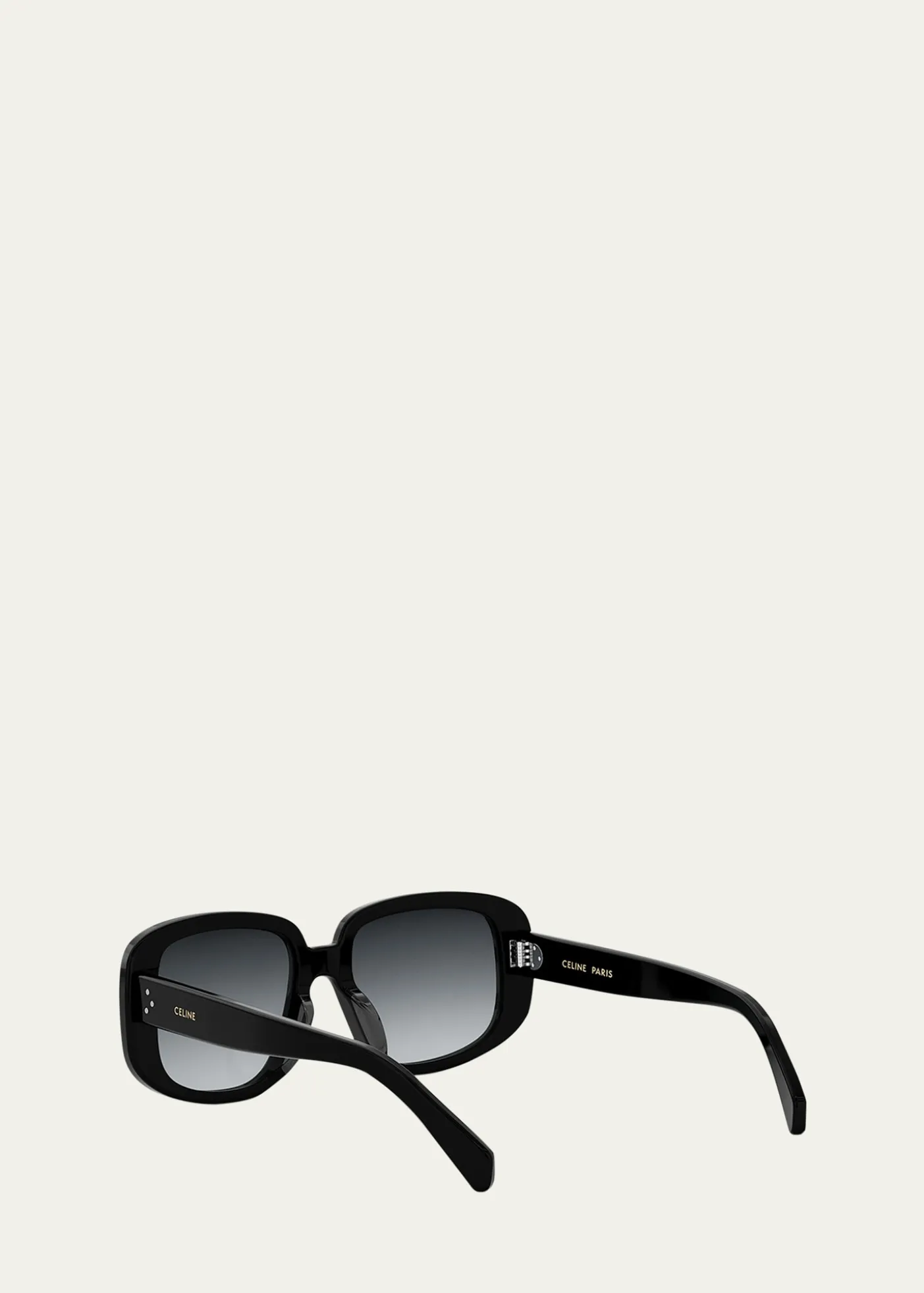 CelineBold 3 Dots Acetate Shield Sunglasses