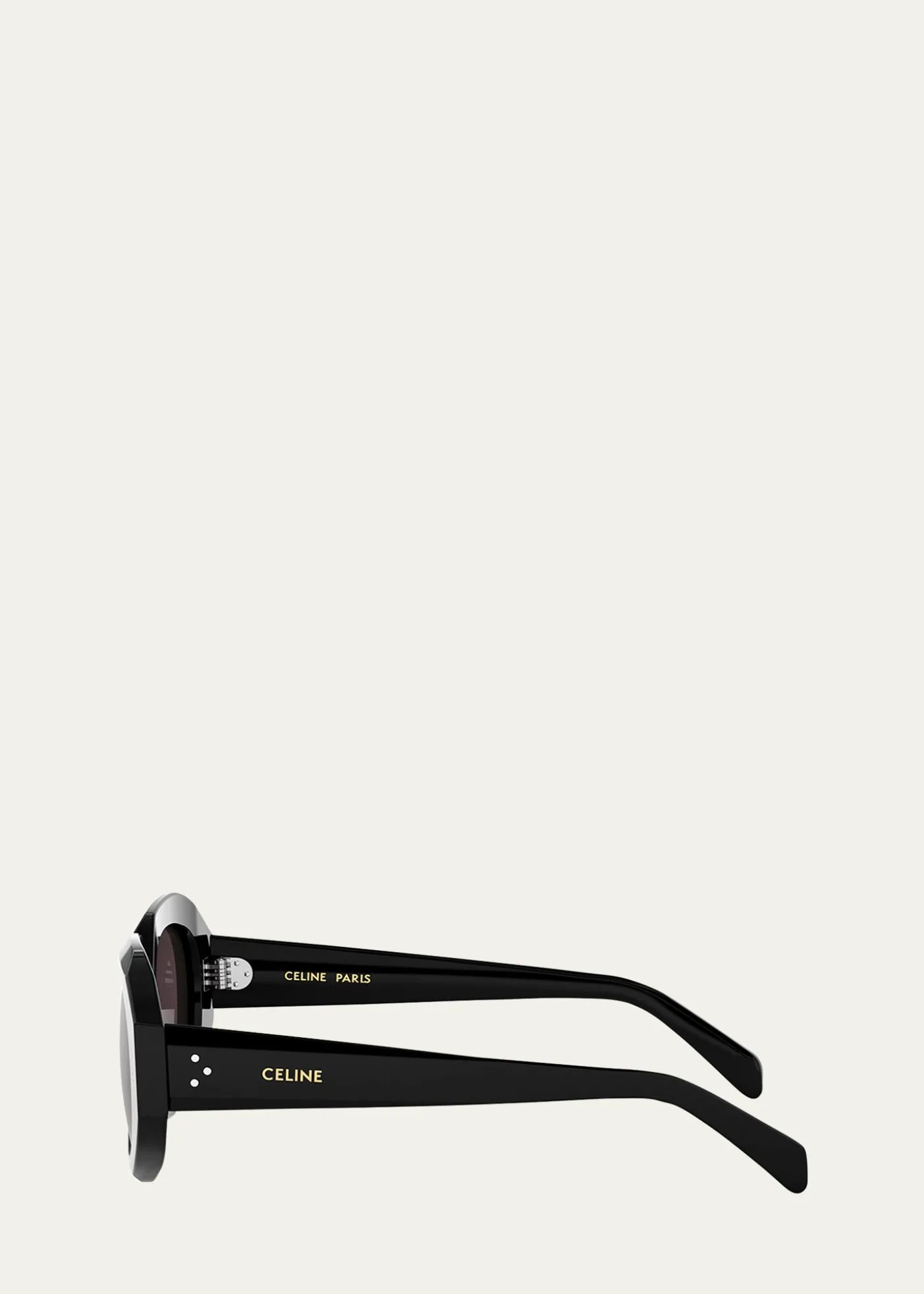 Celine3 Dot Geometric Square Sunglasses