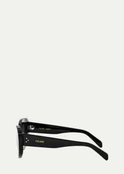 Celine3 Dots Cat Eye Sunglasses