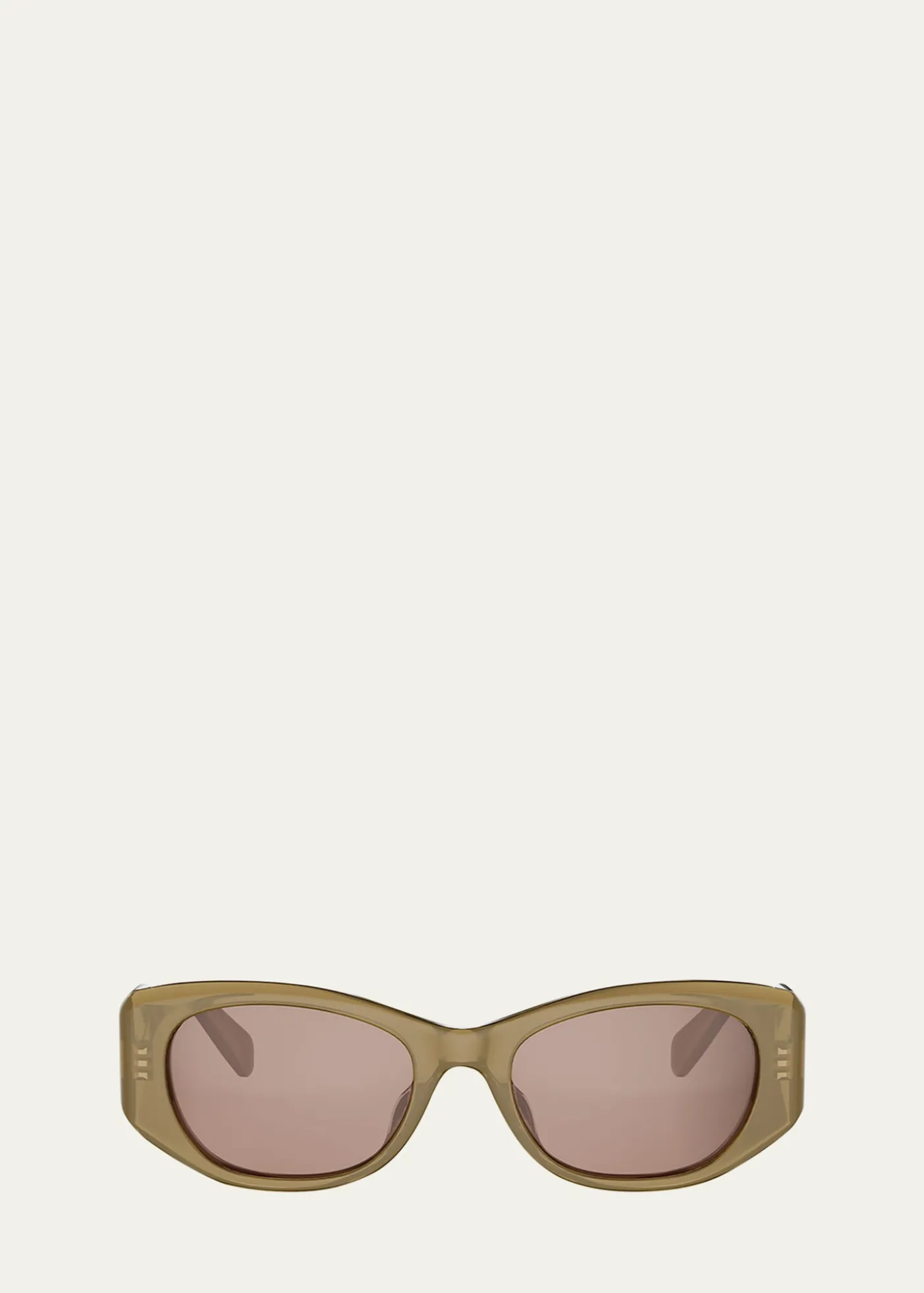 Celine3 Dots Oval Sunglasses