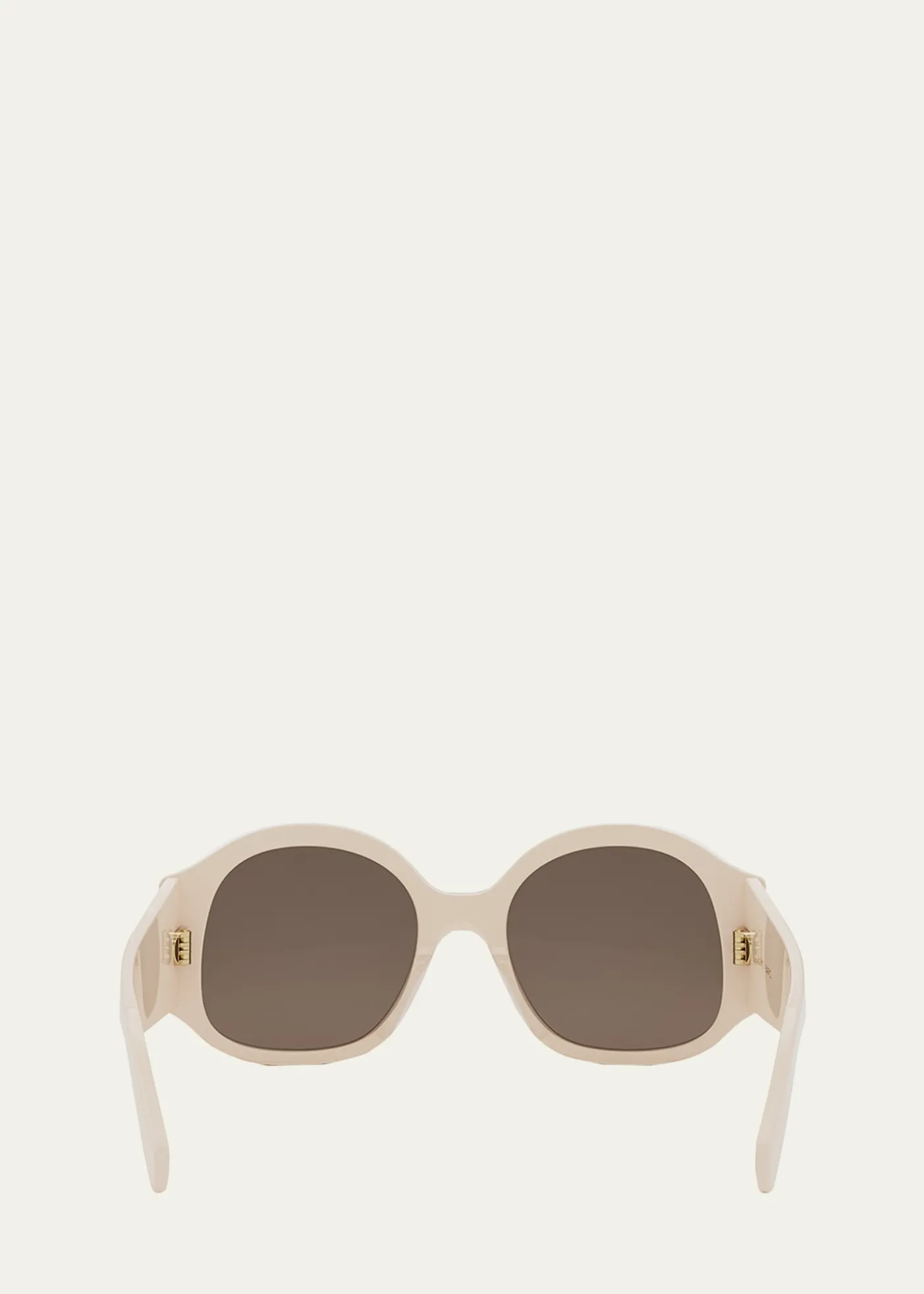 CelineMaxi Triomphe Round Sunglasses