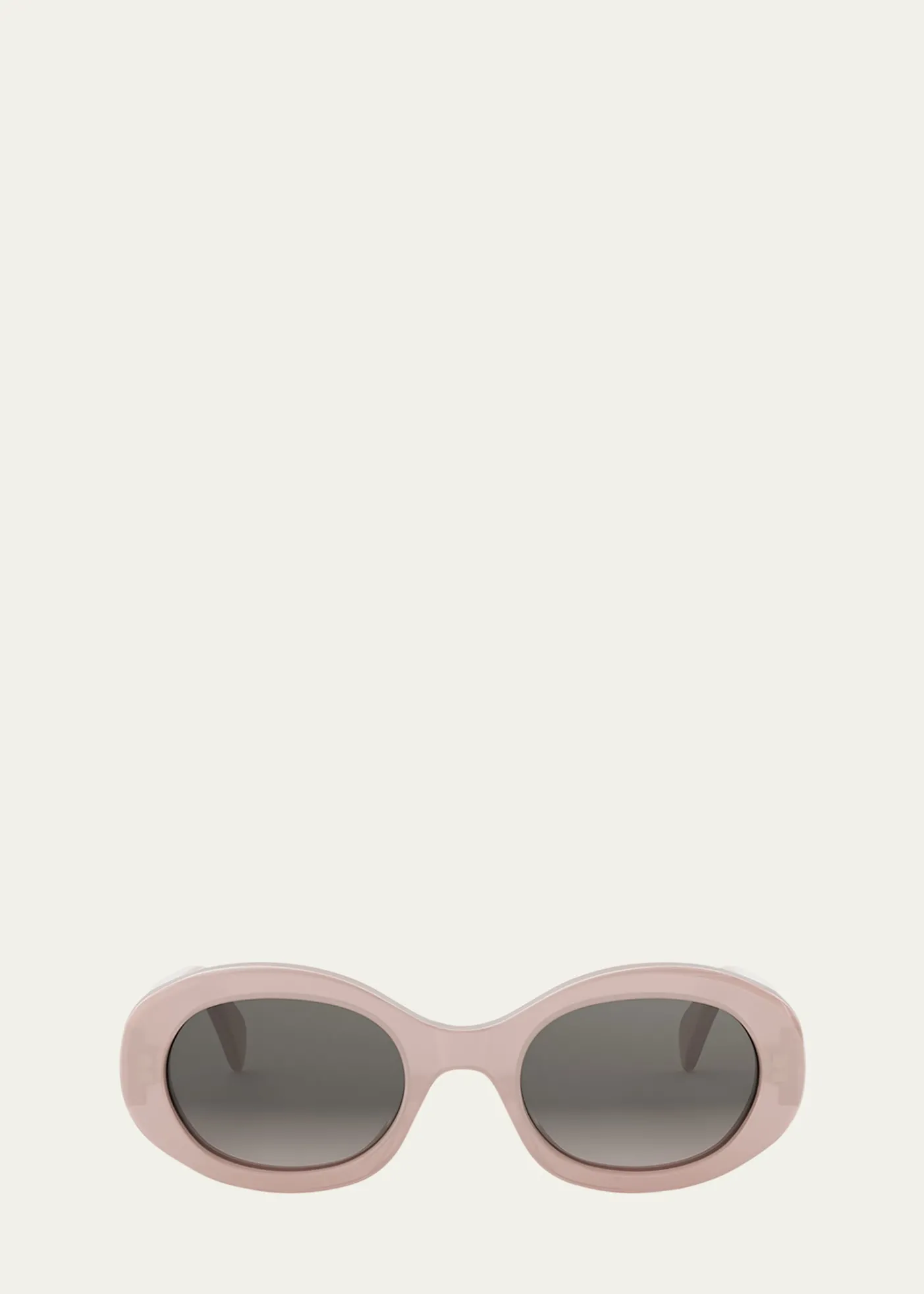 CelineTriomphe Acetate Oval Sunglasses