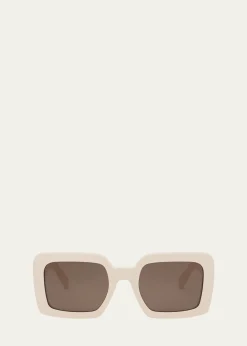 CelineTriomphe Acetate Square Sunglasses