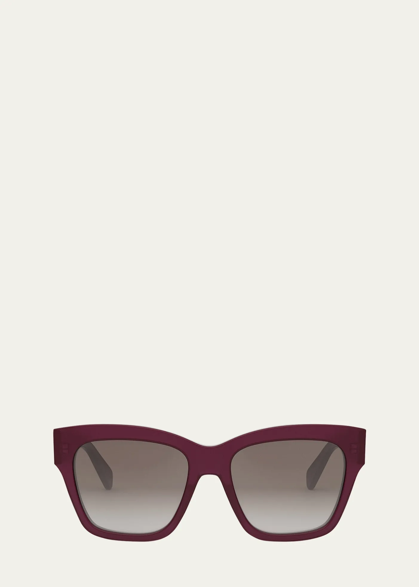 CelineTriomphe Acetate Square Sunglasses