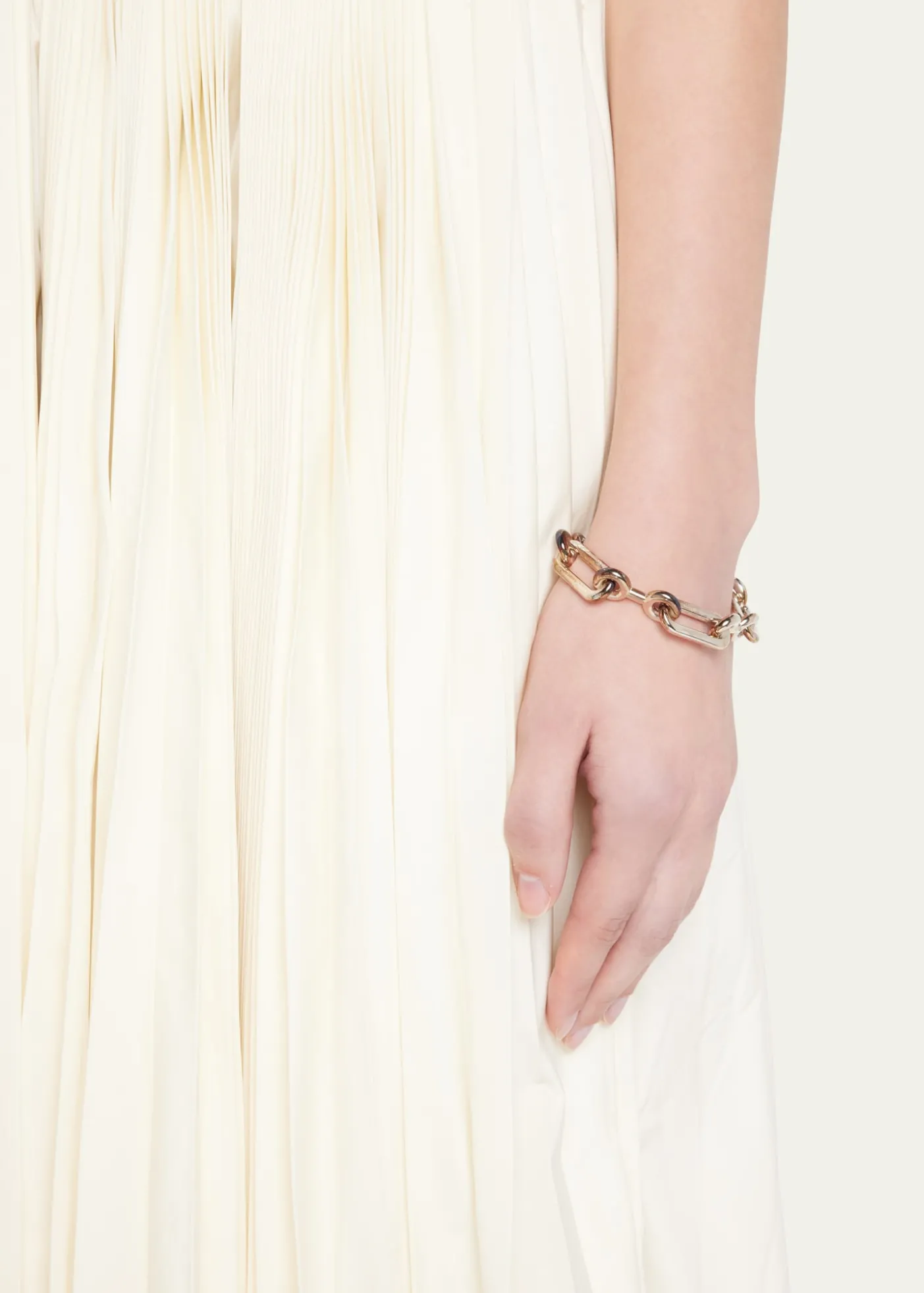Charlotte ChesnaisOriginal Binary Chain Bracelet in Sterling Silver