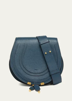 ChloeMarcie Medium Slim Crossbody Bag in Grained Calfskin
