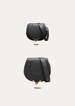 ChloeMarcie Medium Slim Crossbody Bag in Grained Calfskin