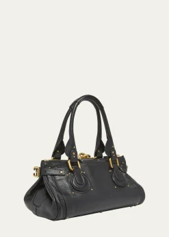 ChloePaddington Padlock Shoulder Bag in Leather