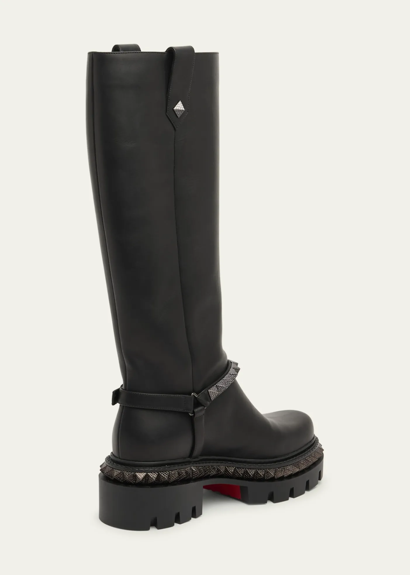 Christian LouboutinMarinetta Pyraclou Leather Knee-High Boots