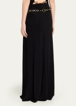 Christopher EsberTortoise Chain Belt Maxi Skirt